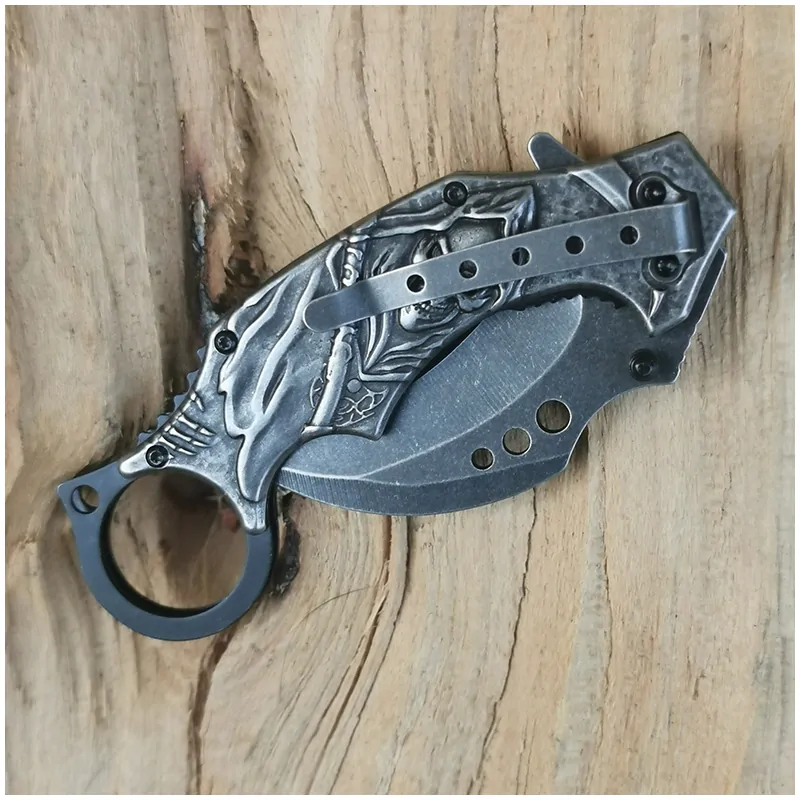 Mr. Grim - Nôž Karambit celokovový