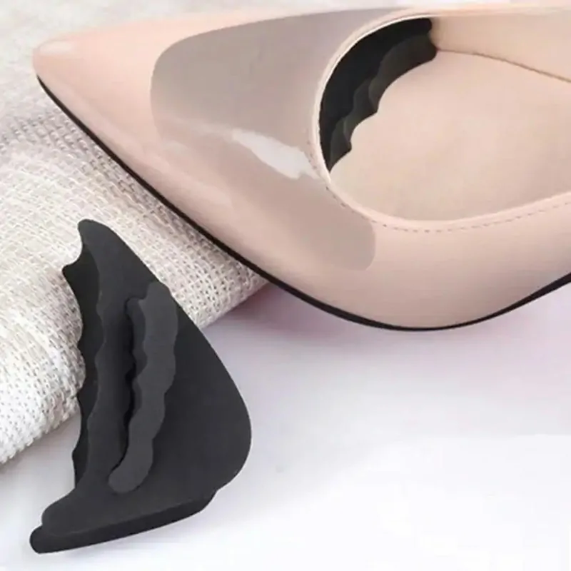 Vyplňujúce vložky do topánok na vysokom opätku biele