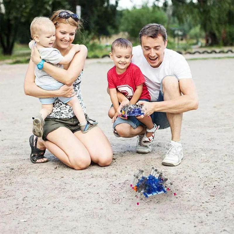 Solárna robotická hračka Pavúk