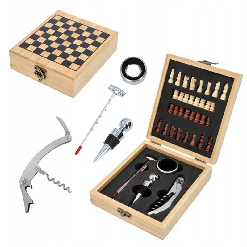 Sada na víno drevená Chess