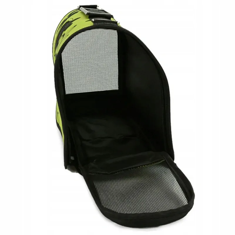 Transportná taška pre zviera XL zelená labky