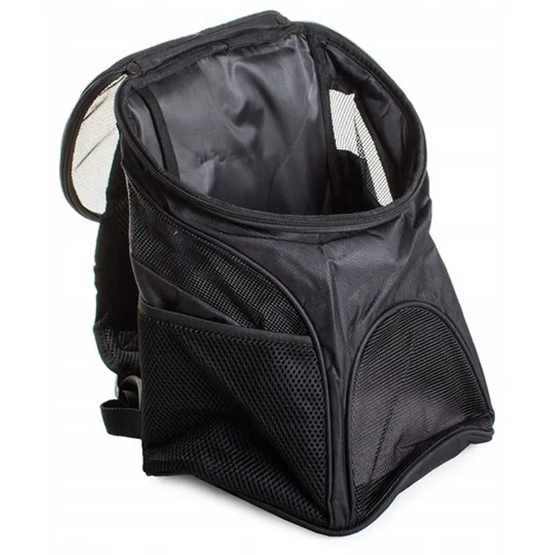 Transportný batoh pre zviera do 10kg čierny