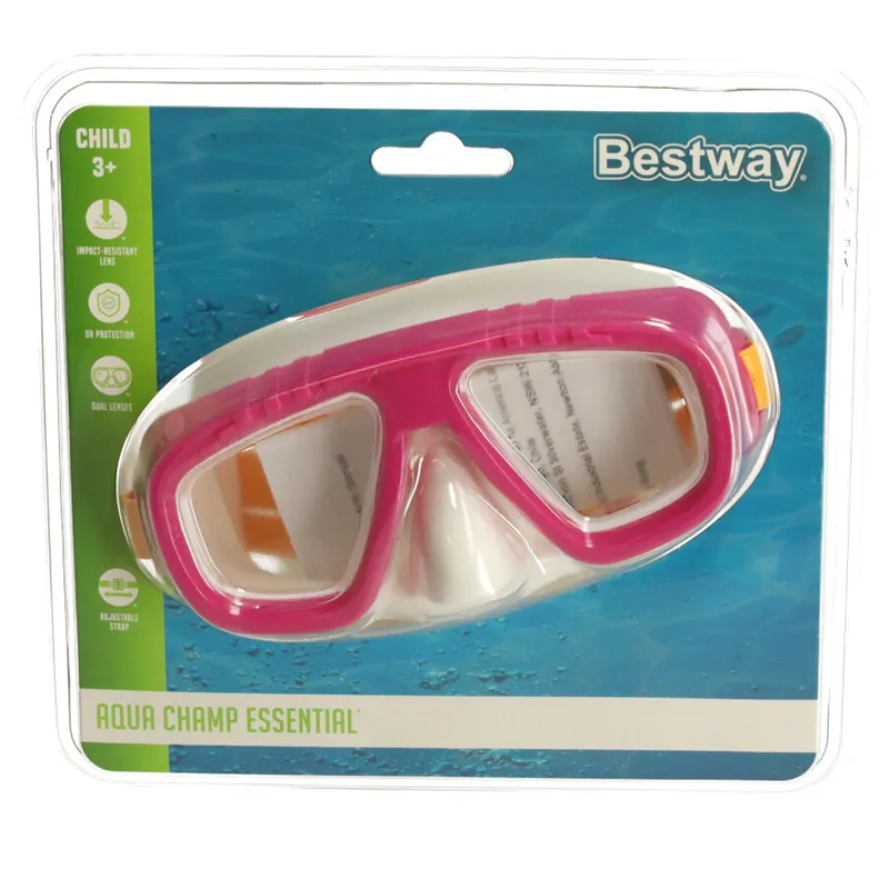 Bestway Plavecké okuliare detské ružové