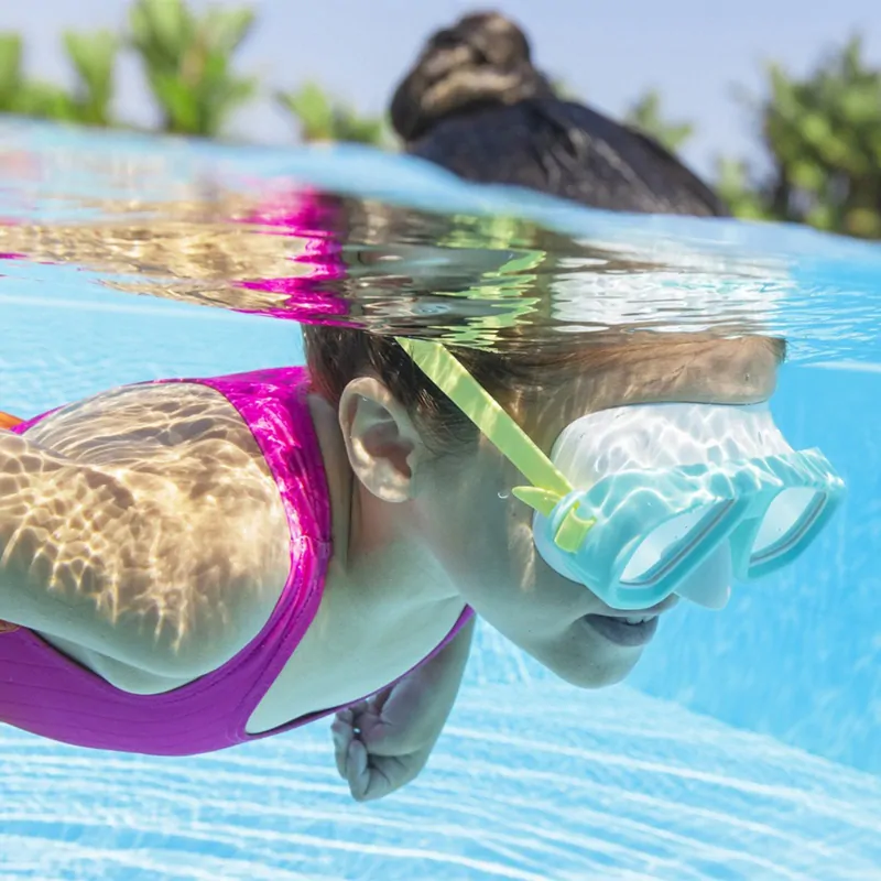 Bestway Plavecké okuliare detské tyrkysové