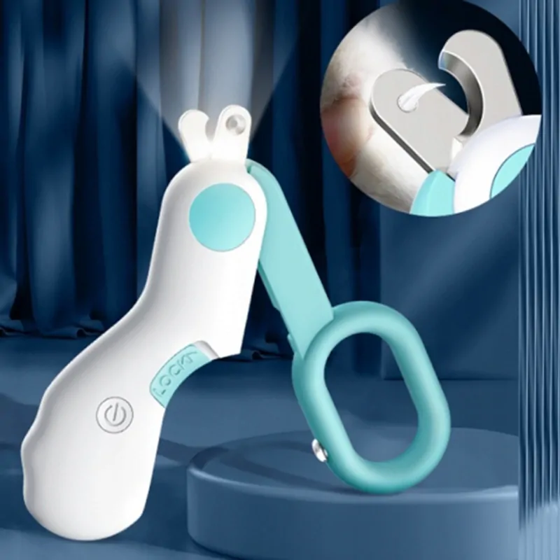 Kliešte na pazúry pre psa a mačku s LED svetlom