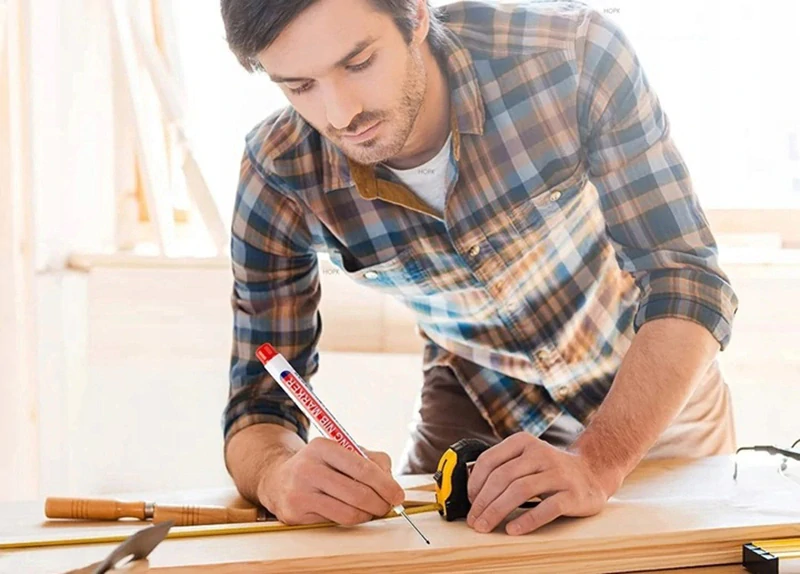 Stavebné popisovače s dlhým hrotom 4ks