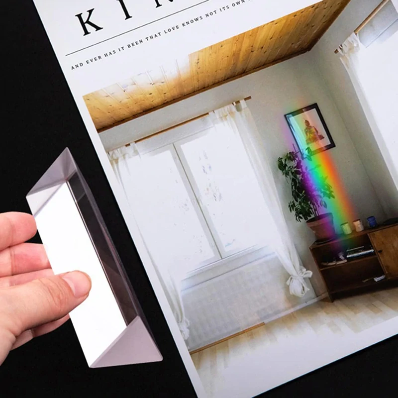 Fotografický hranol s dúhovým efektom 10x3cm