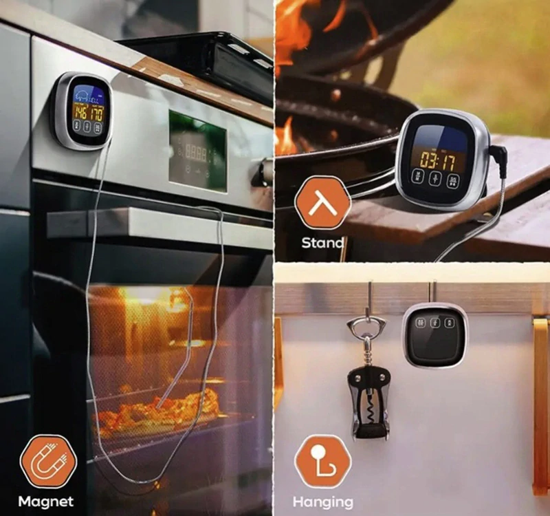 Teplomer na pečenie so sondou