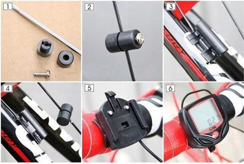 Cyklopočítač s 15 funkciami YJ-905