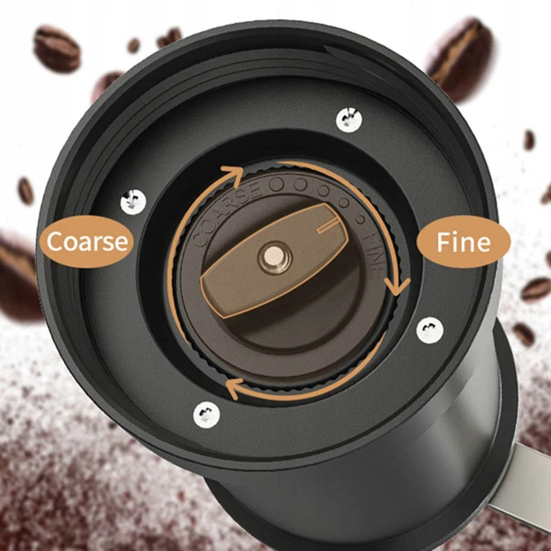 Ručný mlynček na kávu s reguláciou