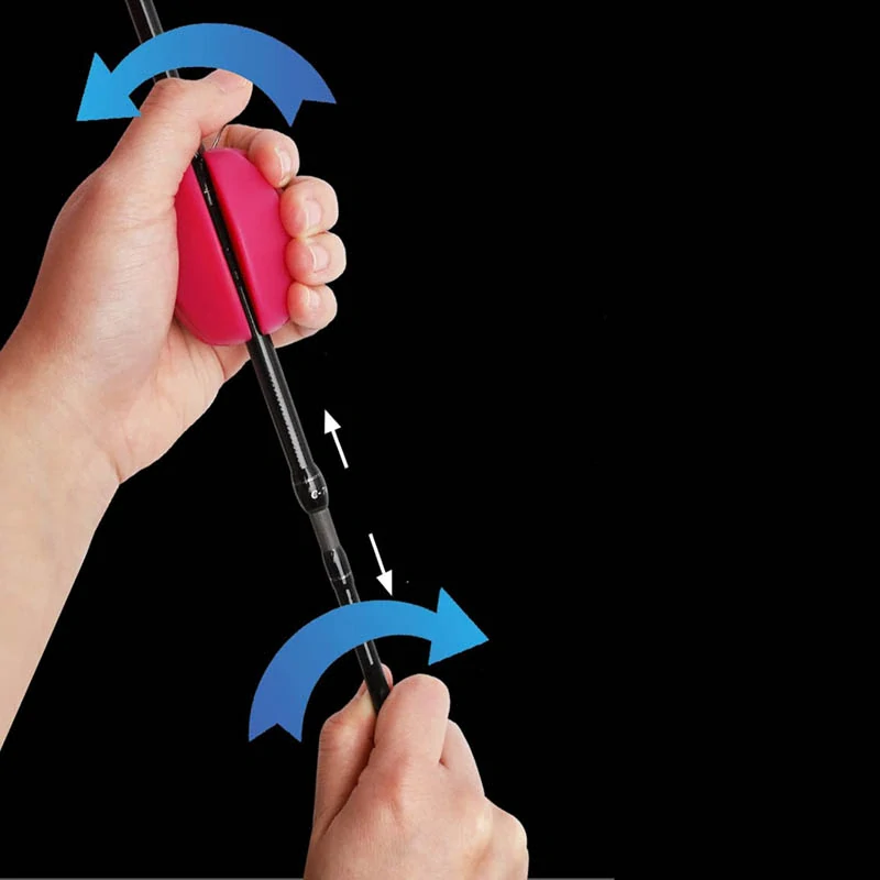 Silikónový držiak na rybársku udicu