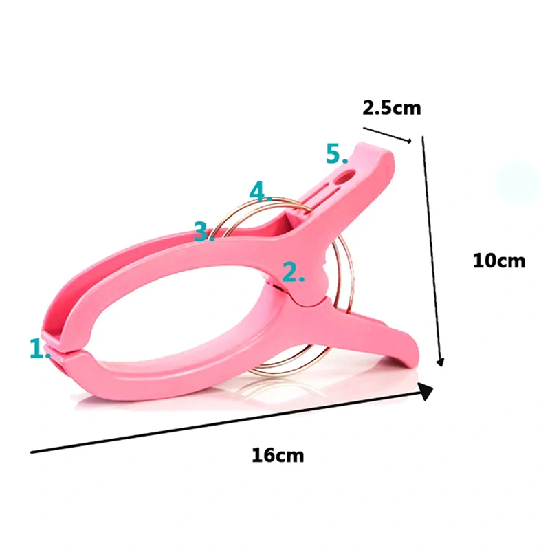 Plastový štipec XXL 16 x 10 cm