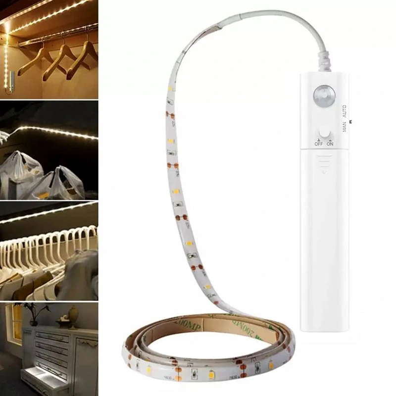 LED pásik so senzorom pohybu 2m