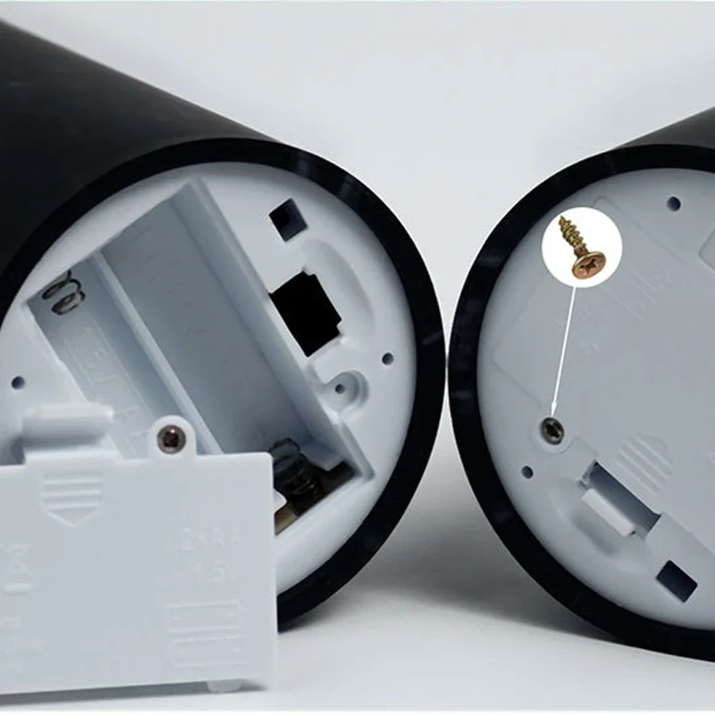 Sviečka LED s mramorovým dizajnom 15cm