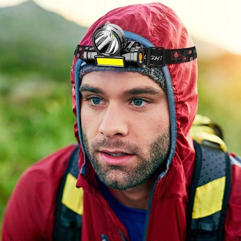 Čelová baterka LED B-SQUL