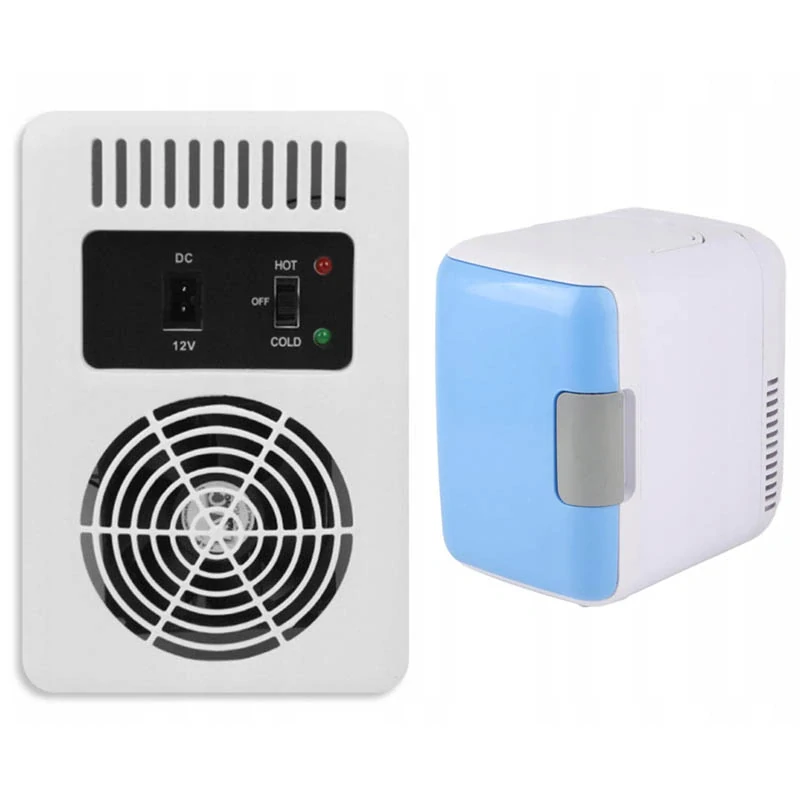 Turistická chladnička s funkciou ohrevu JQ400 12V 4L biela