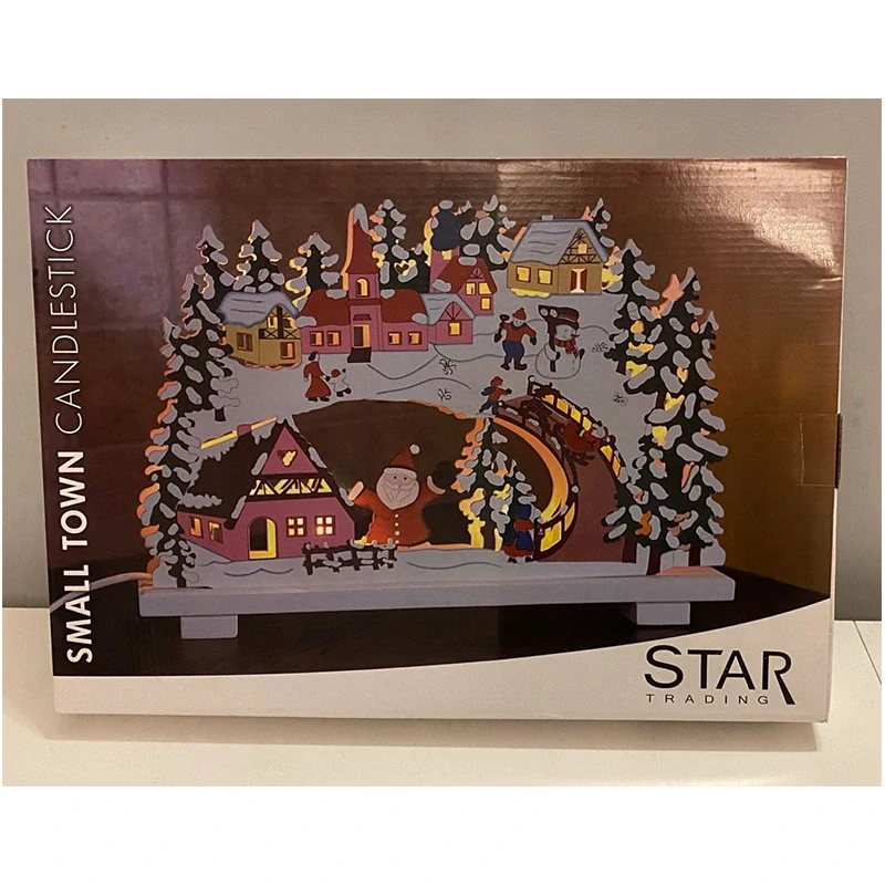 Vianočná svetelná dekorácia „Small Town“