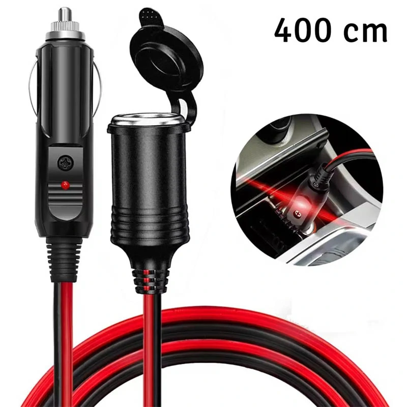 Predlžovací kábel autozásuvky 12V 4m