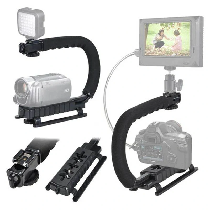 Stabilizačná rukoväť pre fotoaparáty a videokamery