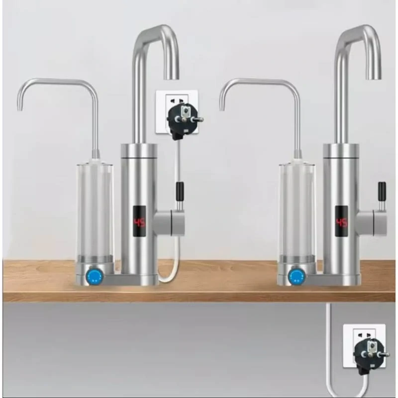 Prietokový ohrievač vody s filtrom a LCD displejom RYK-011-1 3kW