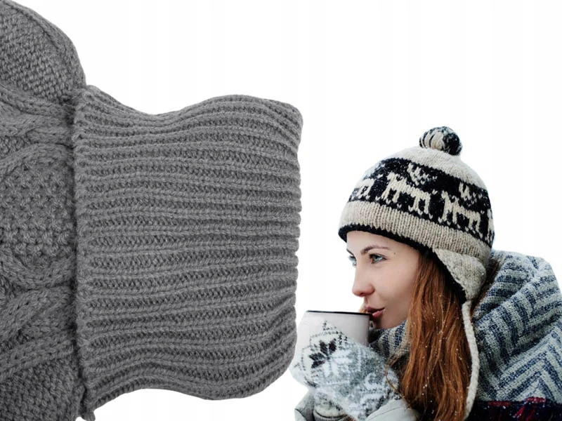 Termofor 2l - Hrejivá fľaša so svetríkom sivý