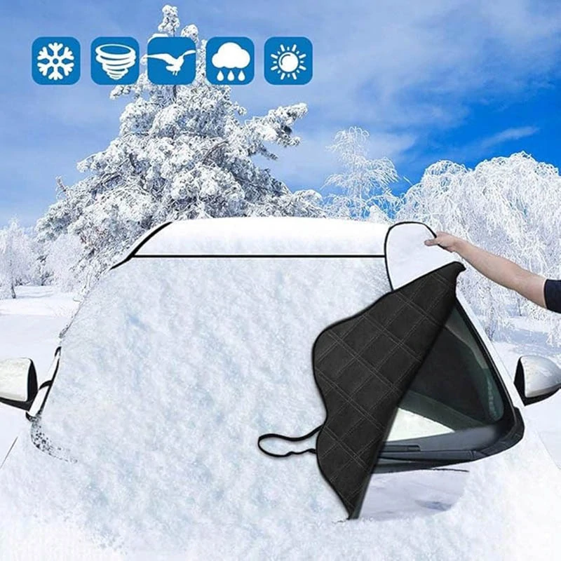 Magnetická clona na čelné sklo automobilu 210x150cm 