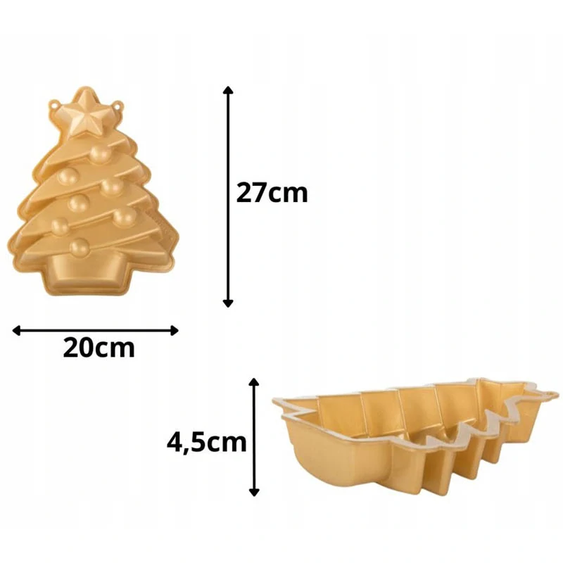 Silikónová forma na pečenie Vianočný stromček 27cm