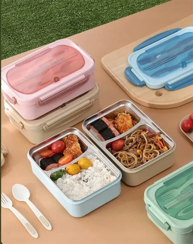 Desiatový box s príborom 1L