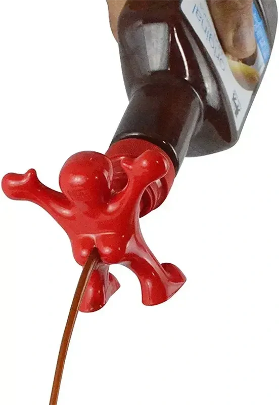 Sir Perky Vtipný vrchnák na fľašu s lievikom