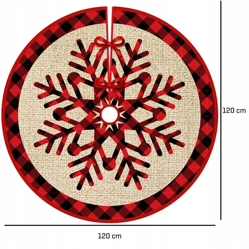 Koberček pod vianočný stromček 120cm