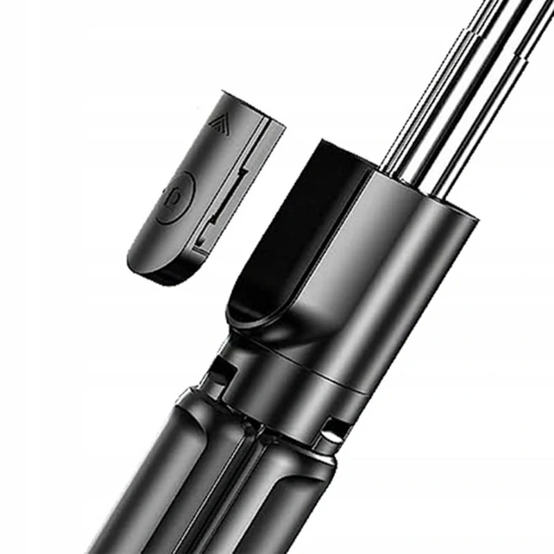 Selfie tyč s LED lampou a statívom