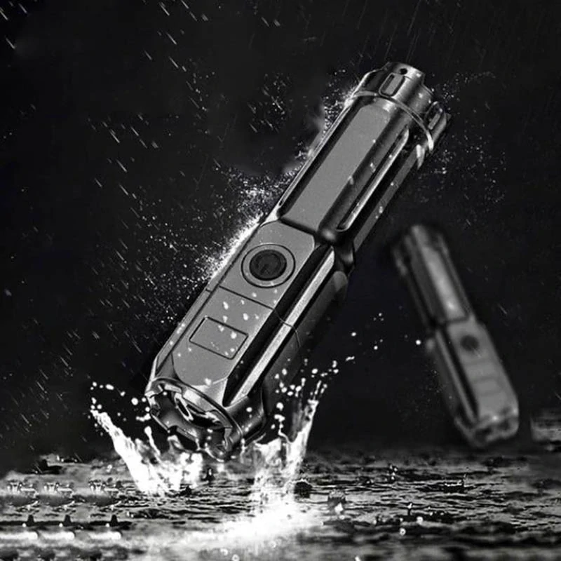 Dobíjacia multifunkčná LED Baterka USB