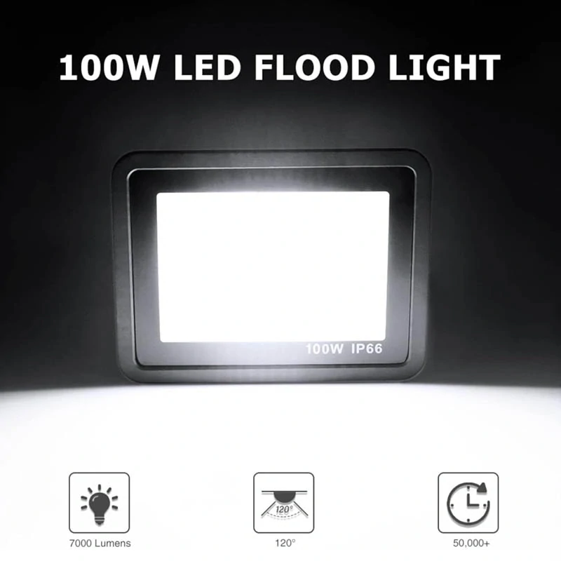 Vonkajší reflektor LED 100W
