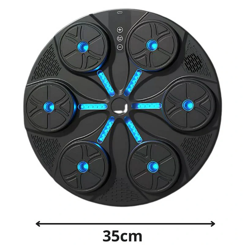 Elektronický boxerský terč so svetelnými zónami 35 cm + rukavice