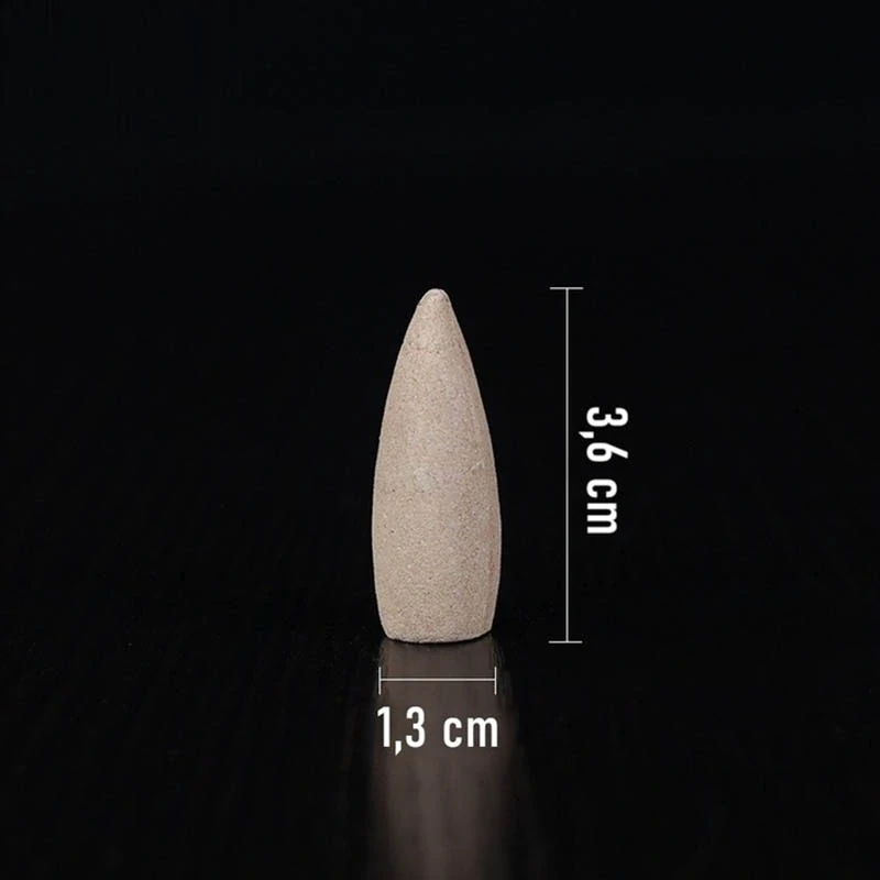 Keramická aromalampa Vodopád 18cm - sivá