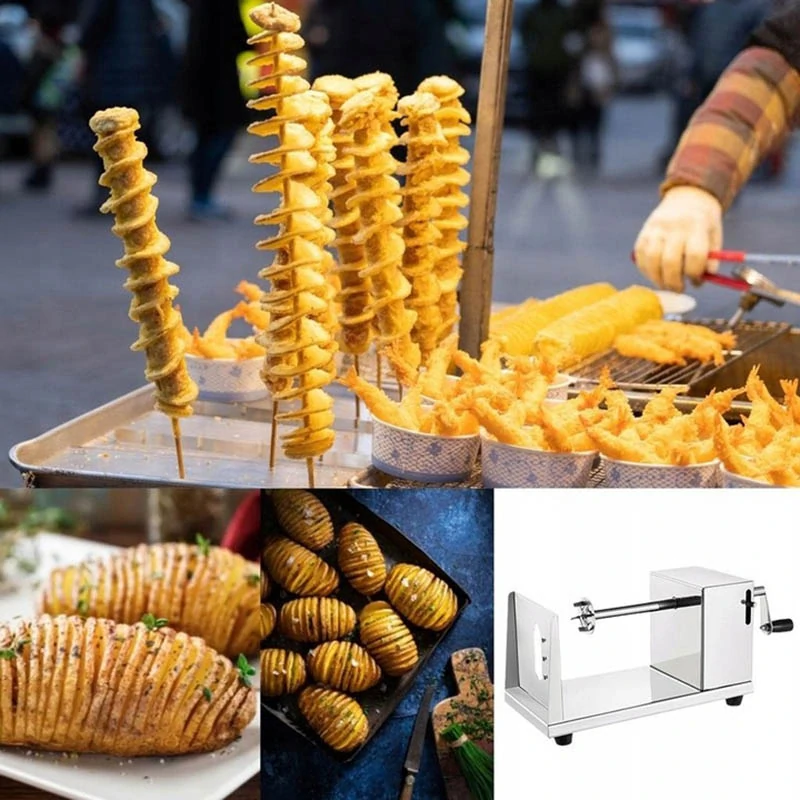 Strojček na výrobu zemiakových špirál