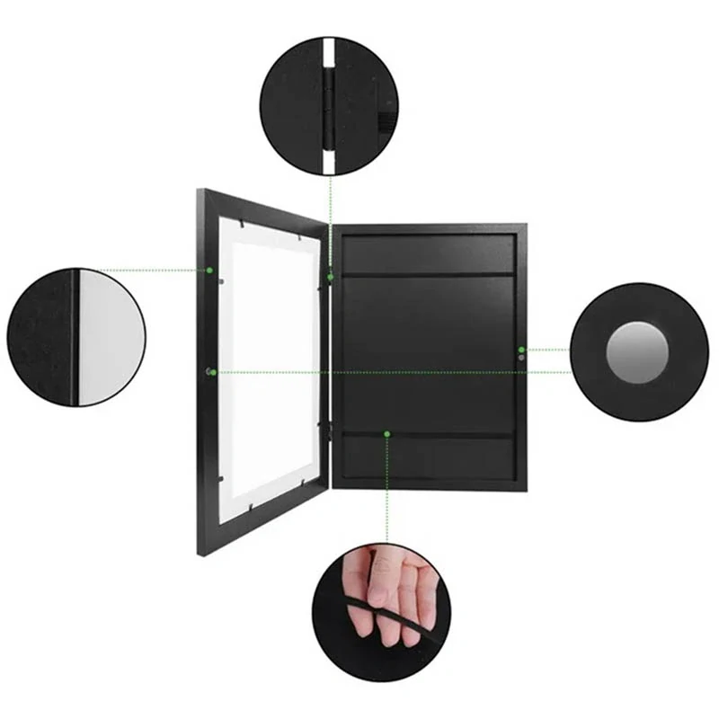 Rám na fotografiu modrý 33x25cm