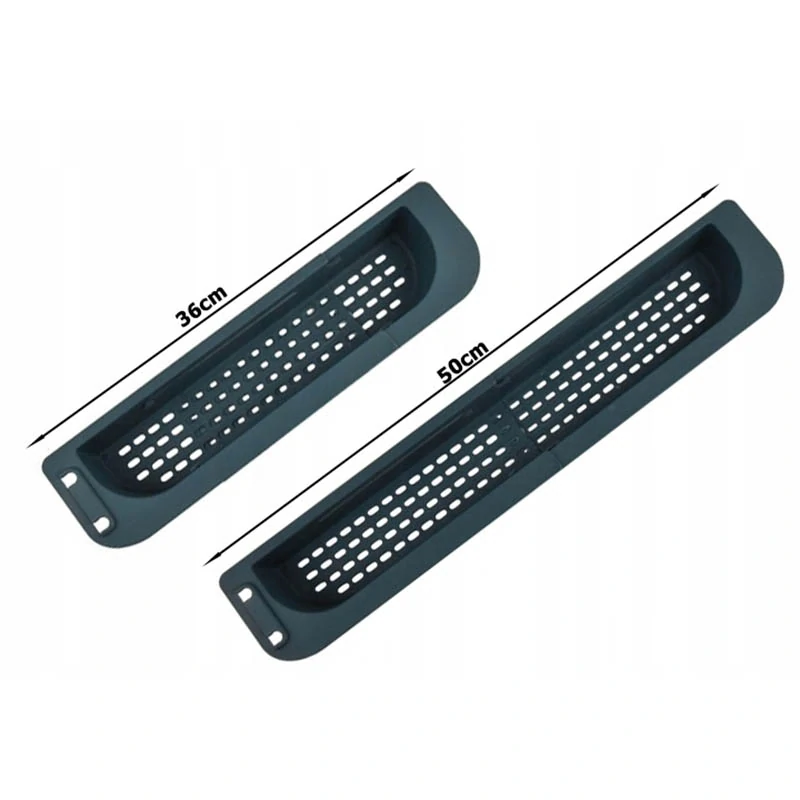 Organizér na kuchynský drez teleskopický zelený