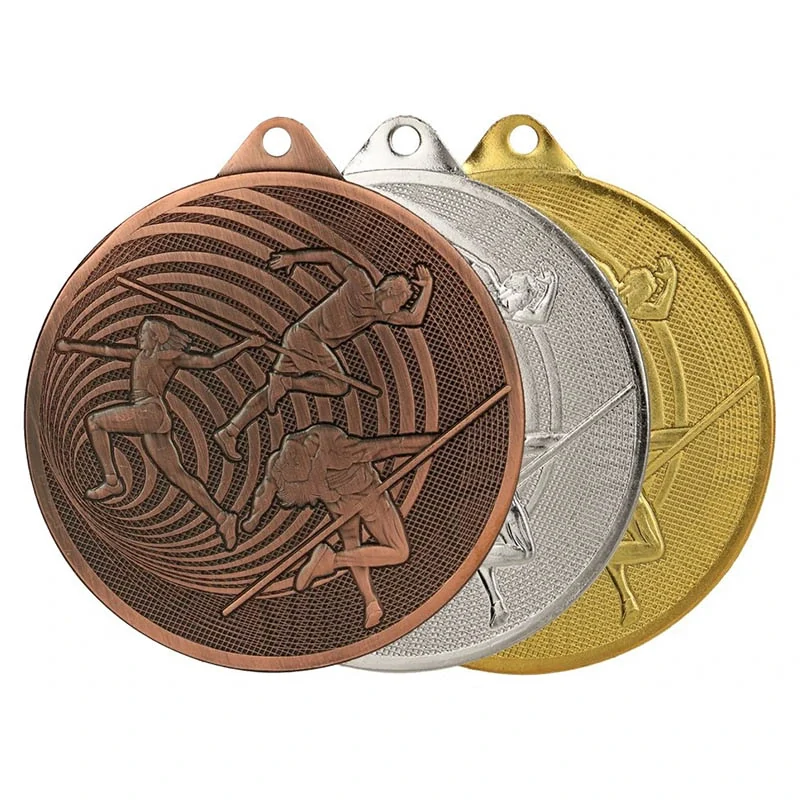 MMC3072/G - Atletika : Medaila kovová zlatá 70 mm