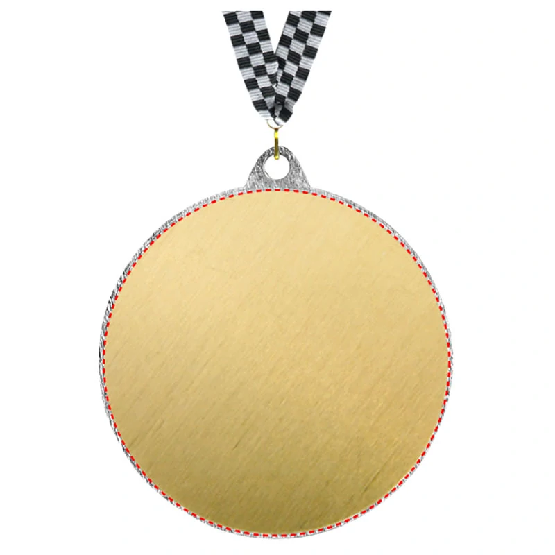 MMC34050/G - Šachy : Medaila kovová strieborná 50 mm