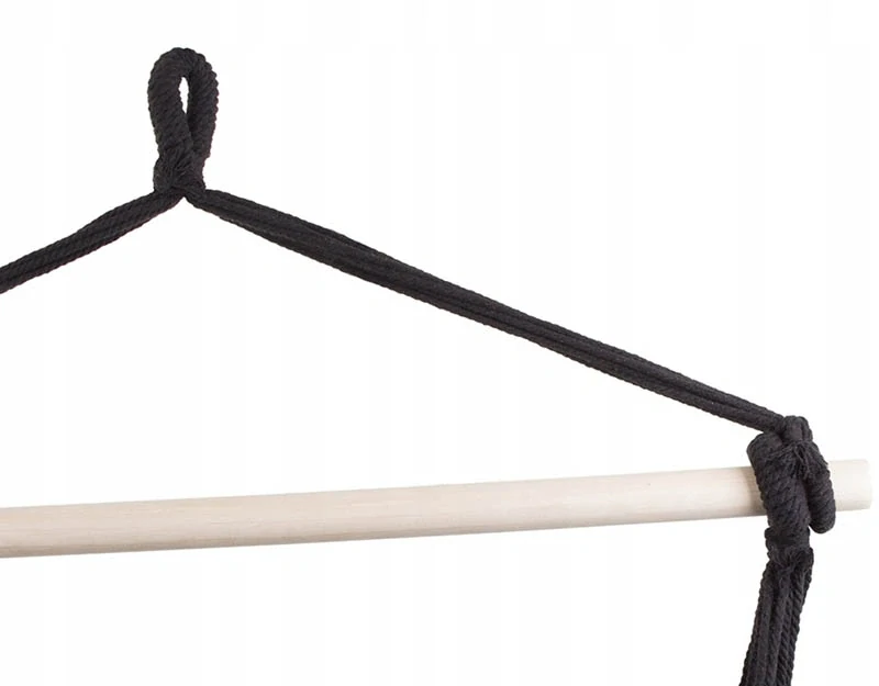 Záhradná brazílske kreslo čierne do 120kg