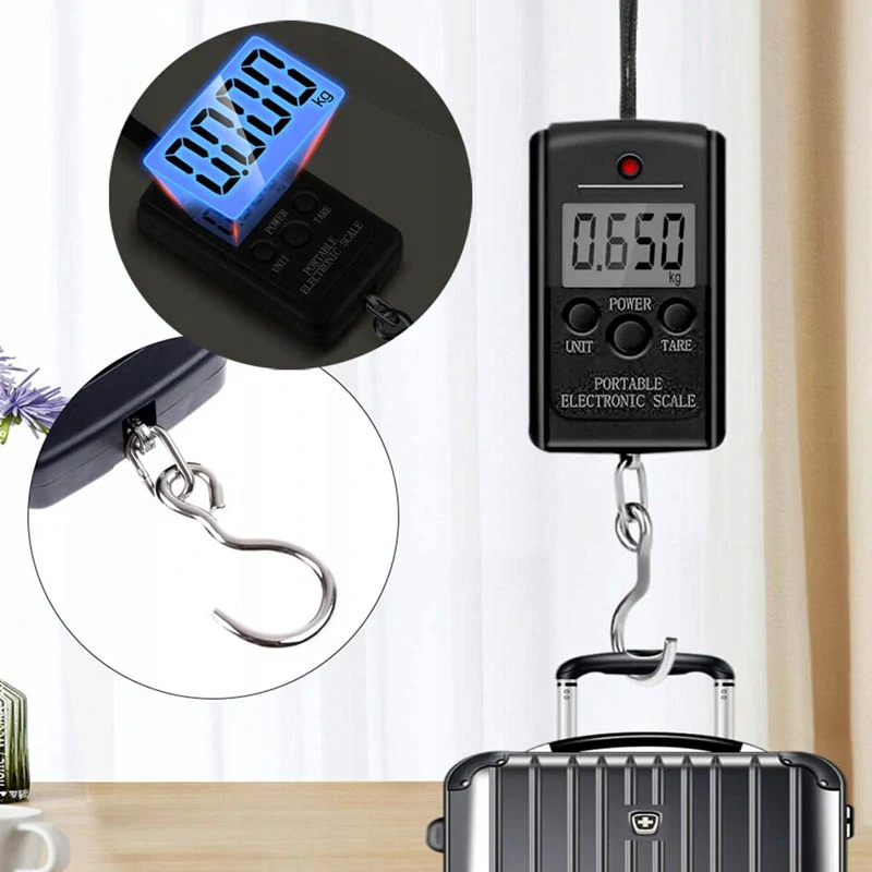 Elektronická závesná váha do 40 kg