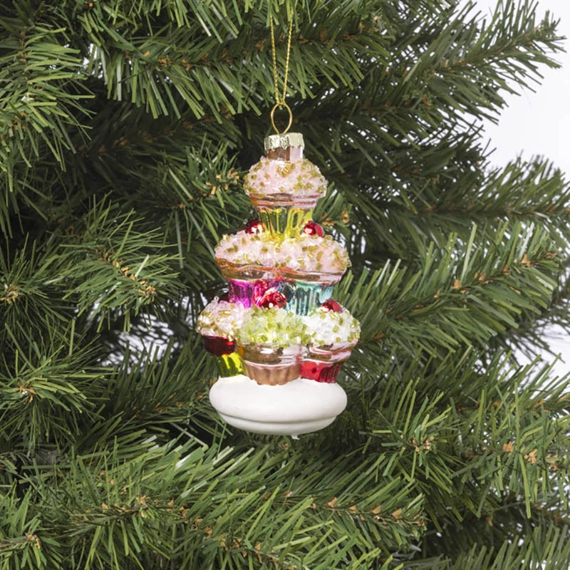Vianočná ozdoba na stromček Cupcake 12cm
