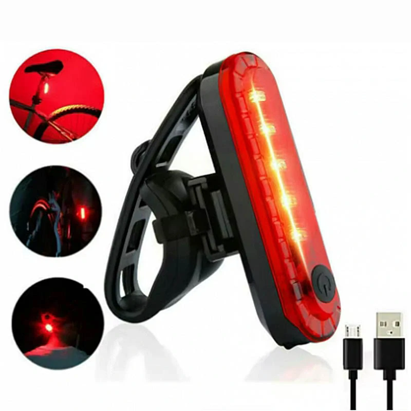 Predné a zadné svetlo na bicykel