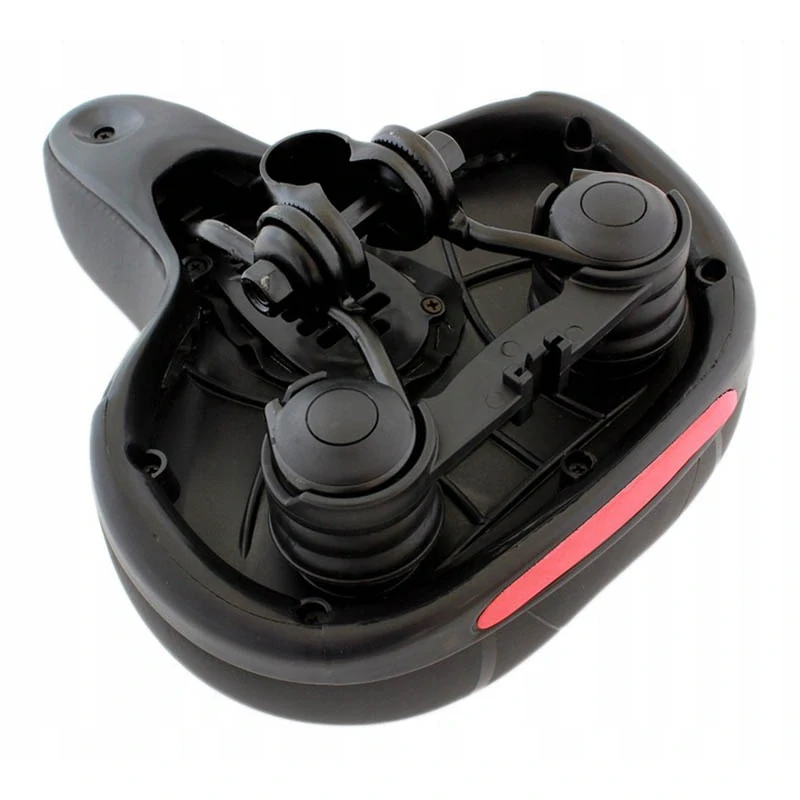 Gélové sedadlo na bicykel s odrazkou