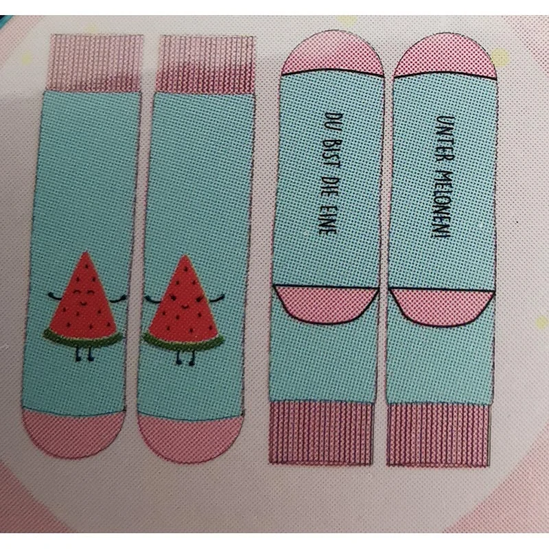 Magické ponožky dámske - Melón - č.37-41