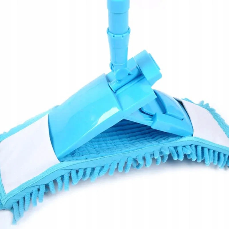 Plochý mop na podlahy 40cm modrý