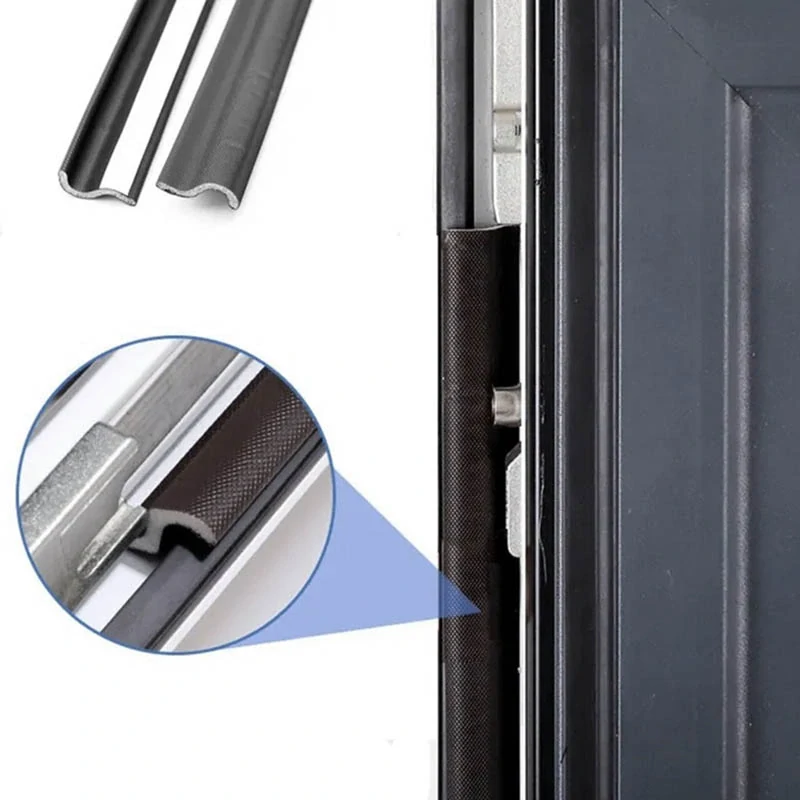 Samolepiace tesnenie na dvere a okná 4m čierne