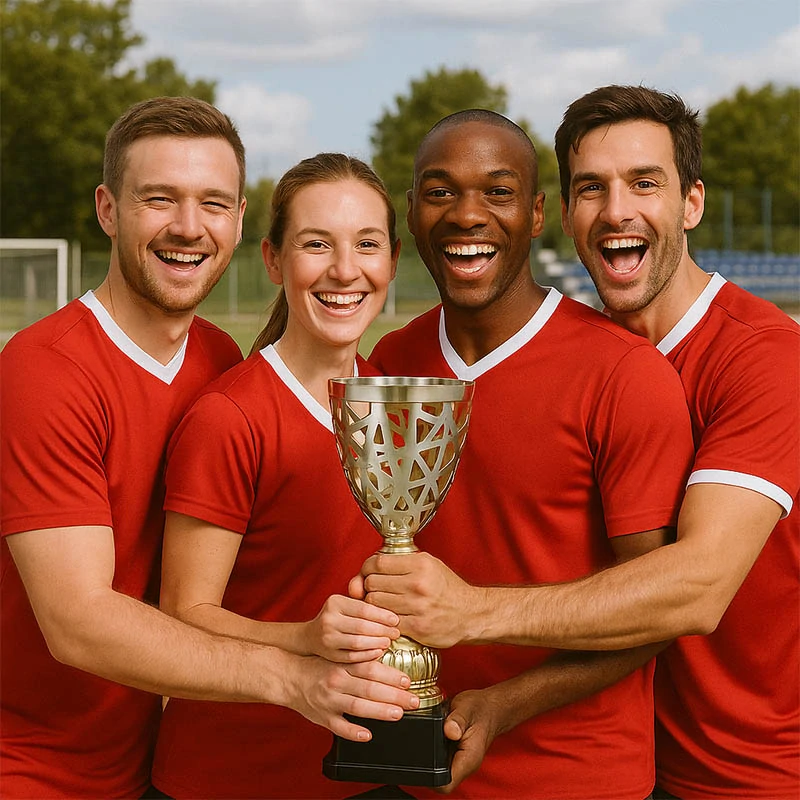 Pohár zlatý / strieborný Exclusive – 37,5 cm