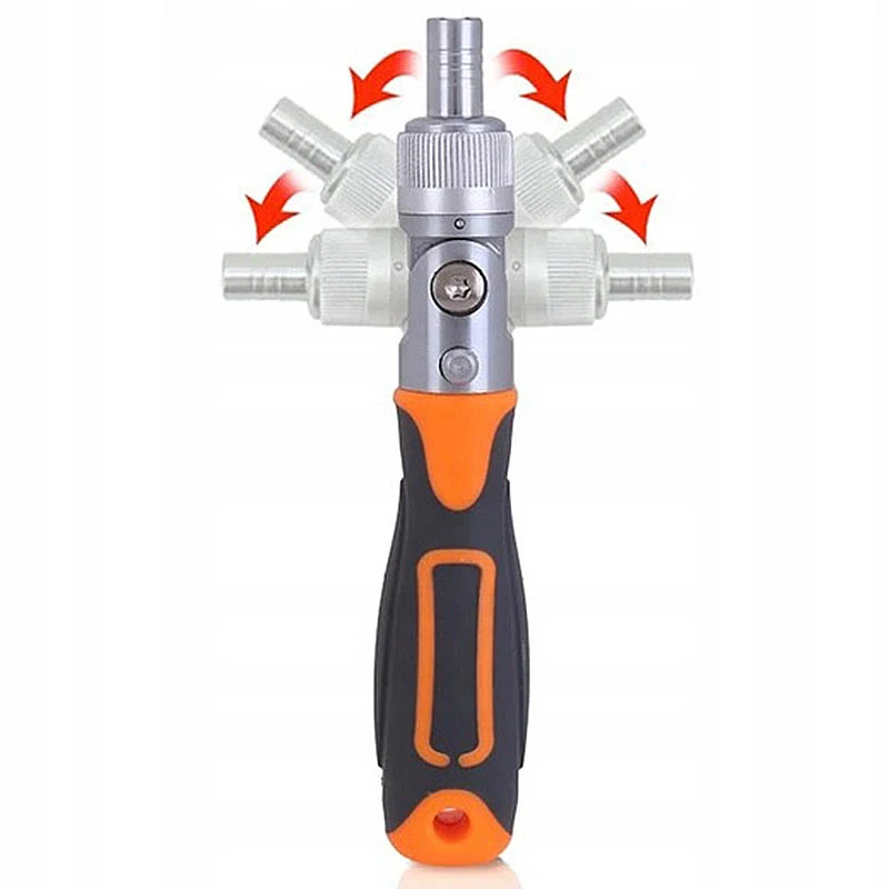 Sada skrutkovačov a bitov s račňou 38v1